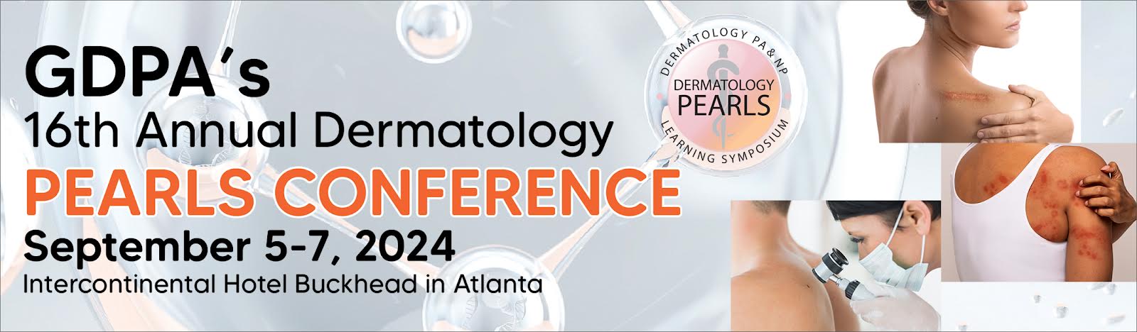 2024 Dermatology PEARLS Conference   GDPA 23 1600 X 468 